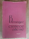 Cantece alese- Pierre Jean de Beranger