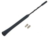 Tijă antenă 0,235m M5 M6 universală neagră