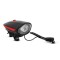 Lumina pentru bicicleta cu claxon electric XPE LED acumulator Li-ion