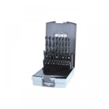 Set burghie metal, 19 buc., 1 - 10 mm, Ruko