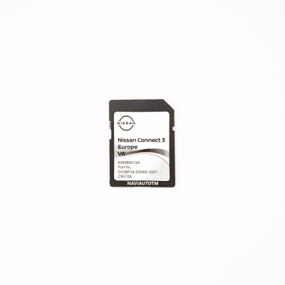 Card Original Nissan Qashqai xTRAIL JUKE NOTE Micra Connect 3 LCN Europa-Romania 2023-2024 foto