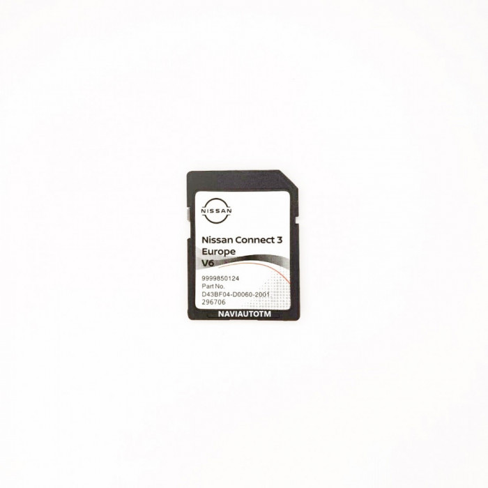 Card Original Nissan Qashqai xTRAIL JUKE NOTE Micra Connect 3 LCN Europa-Romania 2023-2024