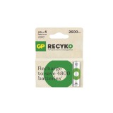 Set 4 baterii reincarcabile AA / R6 Ni-MH GP ReCyko 2600mAh