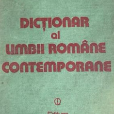Dictionar al limbii romane contemporane Vasile Breban