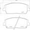 Placute frana Hyundai Santa Fe 4 (Tm Tma) 02.18-, Santa Fe 4 Box/Suv (Tm) 02.18-; Kia Sorento 3 (Um) 01.15-02.23, Fata, BREMBO