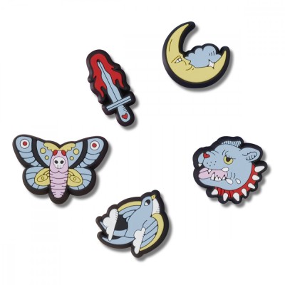 Jibbitz Crocs Tattooed Retro 5 Pack foto