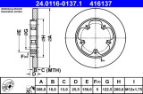 ATE 24.0116-0137.1 Disc frana