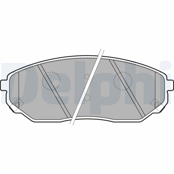 DELPHI LP1849 set placute frana,frana disc
