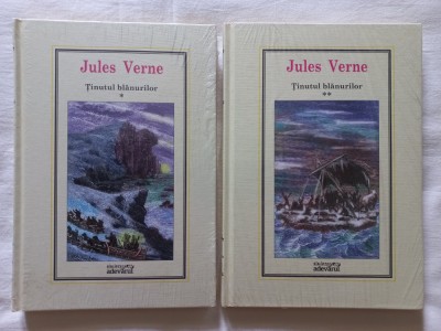 JULES VERNE - TINUTUL BLANURILOR, VOL. I + VOL. II. NOI, IN TIPLA foto