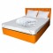 Set Saltea cu spuma, Venus Eco Memory 140x200x17cm, cu spuma poliuretanica, memory foam 2 cm, fermitate mediu spre tare, Saltsib plus 2 perne matlasat