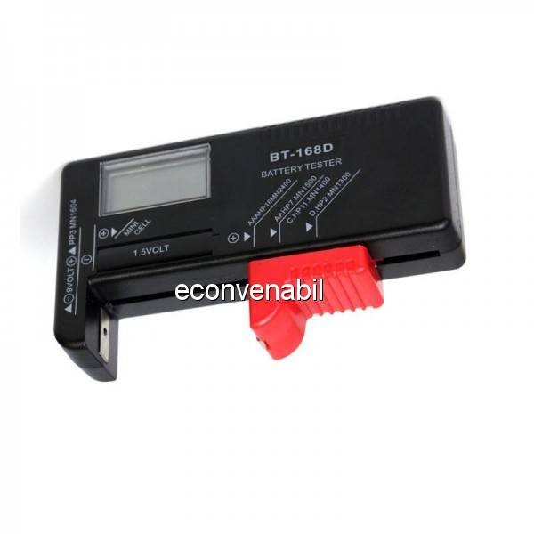 Mini Tester Pentru Baterii si Acumulatori BT168D Mini Tester Pentru Baterii si Acumulatori BT168D