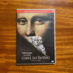 CODUL LUI DA VINCI (THE DA VINCI CODE) - (2 DVD-uri originale film) - Ca noi!