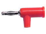 Conector de laborator banană 4mm roşie, 15A, 5kV DC - MUELLER ELECTRIC