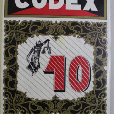 CODEX - CULEGERE DE LEGI VOL. X , 1994
