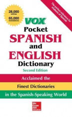 Vox Pocket Spanish and English Dictionary, 2nd Edition foto