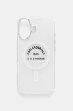Karl Lagerfeld husă pentru telefon iPhone 17 culoarea transparent, KLHMP17SHKRSGPT