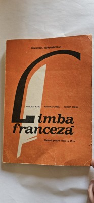 LIMBA FRANCEZA CLASA A IX A ,ANUL 1993 foto
