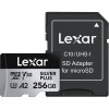 Card Memorie Lexar 256GB microSDXC Professional SILVER Plus UHS-I U3 A2 V30 4K 205MB/s + Adaptor SD