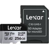 Lexar microSDXC Professional SILVER Plus UHS-I/U3/A2/4K R205/W150 (V30) 256GB