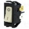 Intrerupator OFF-ON, 2 pozitii, DPST, BULGIN - C1250APBG133B