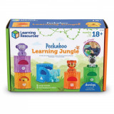 Joc de sortat si numarat - Prietenii din jungla PlayLearn Toys, Learning Resources