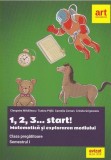 1, 2, 3... start!. Matematică și explorarea mediului. Clasa pregătitoare. Semestrul I - Paperback brosat - Camelia Coman, Cleopatra Mihăilescu, Crinel, Clasa pregatitoare, Matematica, Auxiliare scolare