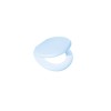 Capac pentru WC universal, cu burete, albastru, 400 x 370 mm