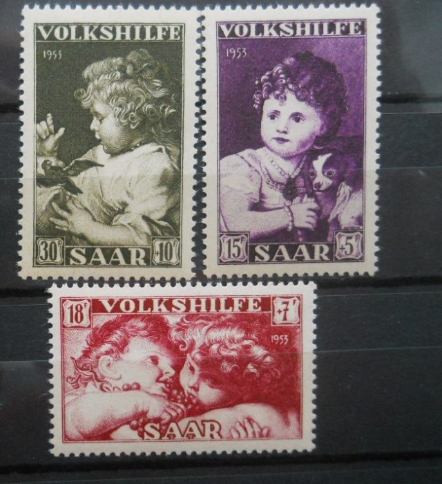 1953 SAAR MNH