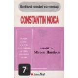 Constantin Noica - Comentat de Mircea Handoca