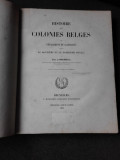 HISTOIRERS DES COLONIES BELGES S&#039;ETABILIRENT EN ALLEMAGNE - EMILE DE BORCHGRAVE (CARTE IN LIMBA FRANCEZA)