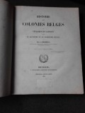 HISTOIRERS DES COLONIES BELGES S ETABILIRENT EN ALLEMAGNE - EMILE DE BORCHGRAVE (CARTE IN LIMBA FRANCEZA)