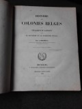 HISTOIRERS DES COLONIES BELGES S&#039;ETABILIRENT EN ALLEMAGNE - EMILE DE BORCHGRAVE (CARTE IN LIMBA FRANCEZA)