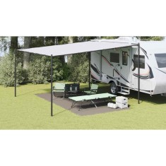 vidaXL Covoare pentru Cort Gri deschis 250 x 500 cm Polietilenă