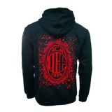 AC Milan hanorac de bărbați cu glugă Back crest - L