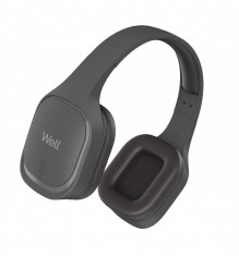 Casti Bluetooth over-ear Well Brave negru foto