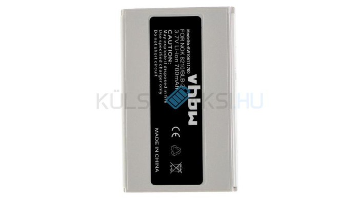 Baterie de telefon mobil VHBW Metrologic 46-00311, BA-80S700 - 700mAh, 3.7V, Li-ion