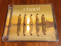 The Cistercian Monks - CHANT Music for Paradise (2 CD - uri originale, Ca noi!) foto