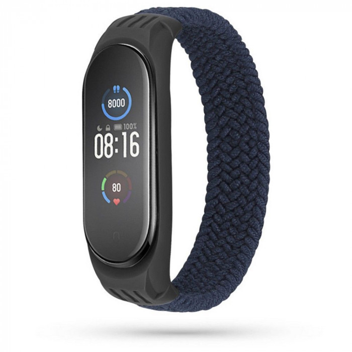 Curea Tech-Protect Loop pentru Xiaomi Mi Smart Band 7/7 NFC Charbune