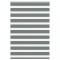 vidaXL Jaluzea tip zebra gri &icirc;nchis lățime țesătură 105,9 cm poliester