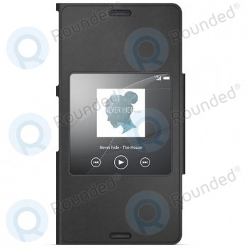 Husa Sony Xperia Z3 Compact Style SCR26 neagra 1287-5829 foto