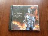 michael jackson history past present and future golden gold coloured disc dublu 2 cd discuri muzica pop dance disco epic records VG+