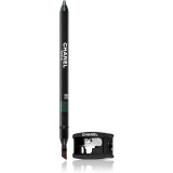 Chanel Le Crayon Yeux eyeliner khol cu pensula culoare 71 Black Jade 1 g