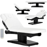 Pat de masaj electric &icirc;ncălzit masă cosmetică pentru reabilitare alb Declan