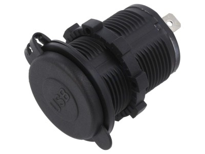 Alimentator USB dublu 12-24V DC foto