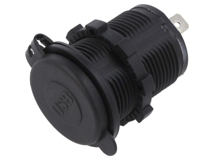 Alimentator USB dublu 12-24V DC