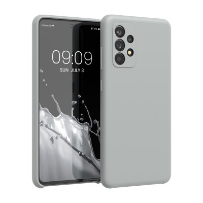 Husa pentru Samsung Galaxy A52 / Galaxy A52 5G / Galaxy A52s 5G, Silicon, Gri, 54347.70 foto