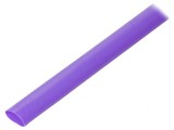 Manșon termocontractabil 25,4mm 1m violet 2:1 fără adeziv