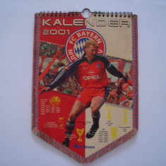 Calendar 2001 F.C. Bayern Munchen
