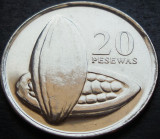 Cumpara ieftin Moneda exotica 20 PESEWAS - GHANA, anul 2007 * cod 899 = A.UNC, Africa