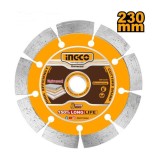 Disc Diamantat Segmentat 230 x 12mm INGCO DMD0123013